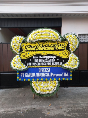 Papan Bunga Duka di Yapsi
